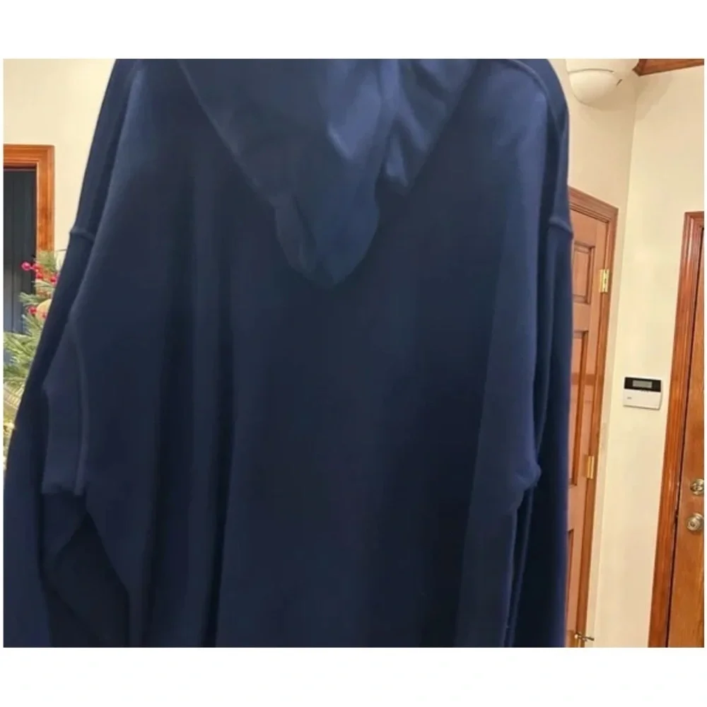 Gucci embroidered logo jersey cotton hoodie, size XXL made in Italy NWT
